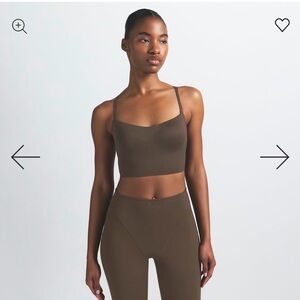 NikeSKIMS MATTE CAMI BRA TOP